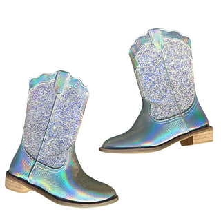 Wild & Rae Cowgirl Boots from Disco Dreams collection, featuring vibrant colors and Western style details.