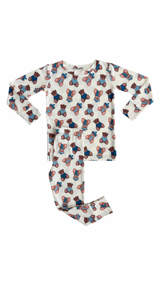 In My Jammers Winter Teddy Bear L/S 2pc Set