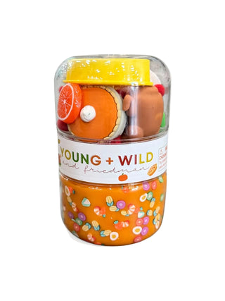 Young Wild and Friedman Grab & Go Dough Jar - Thanksgiving