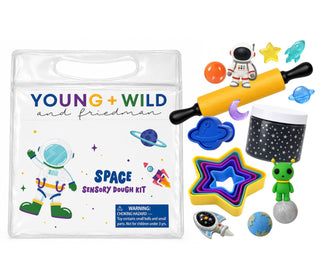 Young Wild and Friedman Sensory Dough Bag - Space