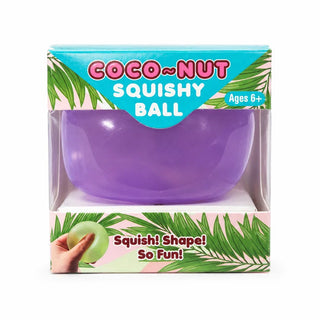 Purple Zorbitz Coco~nut Squishy Ball