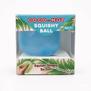 Blue Zorbitz Coco~nut Squishy Ball 