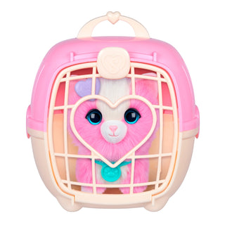 Scruff-A-Luvs Pet Scruff Playset
Toy pet in a pink carrier with a heart-shaped window on a white background