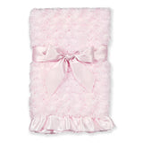 Bearington Collection, Bearington Collection Swirly Snuggle Blanket - Pink - Basically Bows & Bowties
