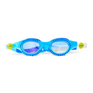 Raptor Reef Blue Bling2o Jurassic Dive Swim Goggles
Blue swim goggles with yellow accents on a white background