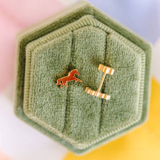 Pierced Co, Pierced Co. Horse Earrings - Basically Bows & Bowties
