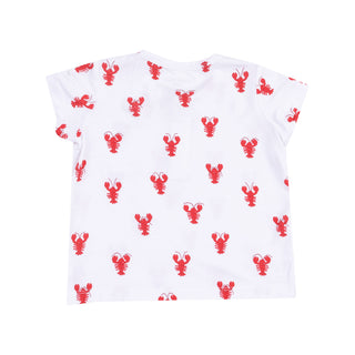 Angel Dear Bamboo Pocket Henley & Short Set - Lobster