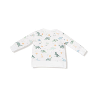 Angel Dear French Terry Raglan Sweatshirt & Jogger Set - Soft Dinos
Baby sweater with dinosaur pattern on a white background