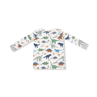 Angel Dear, Angel Dear Long Sleeve Loungewear Set - Washy Dinos - Basically Bows & Bowties