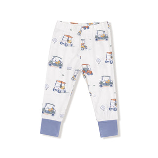 Angel Dear Long Sleeve Loungewear Set - Zooming Golf Carts
Children's leggings with golf cart pattern on a white background