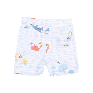 Angel Dear Loungewear Short Set - Sea Stripes
