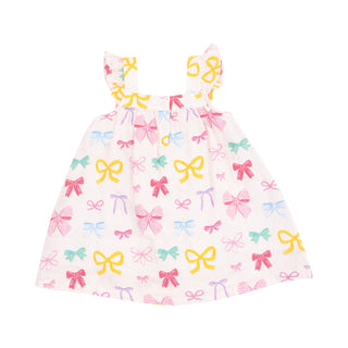 Angel Dear Muslin Sundress - Colorful Bows