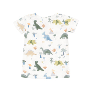 Angel Dear Short Sleeve Loungewear Set - Soft Dinos