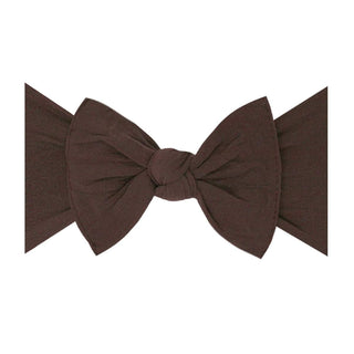 Baby Bling, Baby Bling Classic Knot Headband - Brown - Basically Bows & Bowties