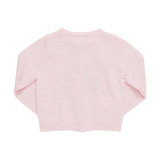 Pink Chicken Baby Girls Maude Sweater - Pink Santa, Pink Chicken, Big Girls Clothing, cf-size-12-18-months, cf-size-18-24-months, cf-size-6-12-months, cf-type-sweater, cf-vendor-pink-chicken,