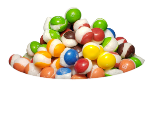 All Blown Up, Freeze Dried Candy - Sour Rainbow Bites - Basically Bows & Bowties