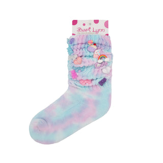 Bari Lynn Charmed Socks - Pastel Tie Dye