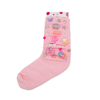Bari Lynn Charmed Socks - Pink