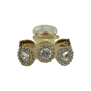 Bari Lynn Jewel Mini Claw Clip - Clear, Bari Lynn, Bari Lynn, Bari Lynn Claw Clip, Bari Lynn Hair Clip, cf-type-hair-clip, cf-vendor-bari-lynn, Claw Clip, Clear, Hair Clip, Jaw Clip, Mini Jew