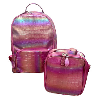Bari Lynn Rainbow Croc Inspired Backpack - Fuchsia, Bari Lynn, Back Pack, Back to School, Backpack, Backpacks, Bari Lynn, Bari Lynn Back Pack, Bari Lynn Backpack, Bari Lynn Backpacks, Bari Ly