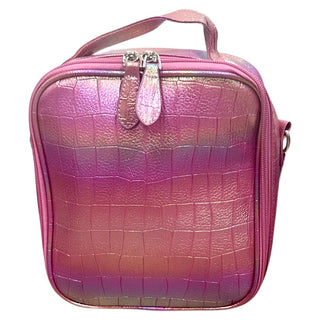 Bari Lynn Rainbow Croc Inspired Lunch Box - Fuchsia, Bari Lynn, Back to School, Bari Lynn, Bari Lynn Lunch Box, Bari Lynn Lunchbox, Fuchsia, Lunch Box, Lunchbox, Rainbow Croc Inspired, Lunchb