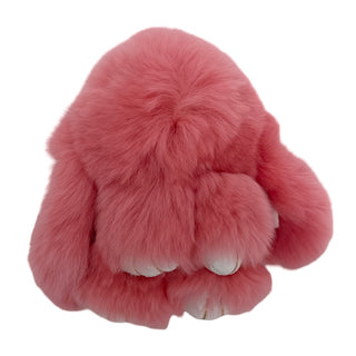 Basically Bows & Bowties, Faux Fur Bunny Keychain - Basically Bows & Bowties