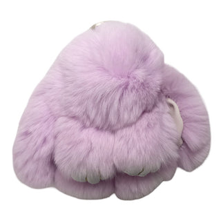 Basically Bows & Bowties, Faux Fur Bunny Keychain - Basically Bows & Bowties