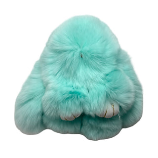 Basically Bows & Bowties, Faux Fur Bunny Keychain - Basically Bows & Bowties