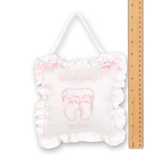 Bearington Collection, Bearington Collection Le Petite Tooth Pillow - Pink - Basically Bows & Bowties