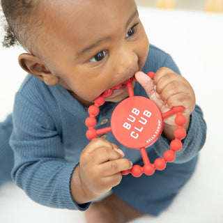 Bella Tunno, Bella Tunno Bub Club Happy Teether - Basically Bows & Bowties