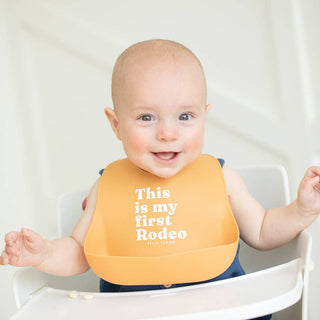 Bella Tunno, Bella Tunno First Rodeo Wonder Bib - Basically Bows & Bowties