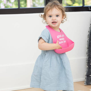 Bella Tunno Girls Just Wanna Have Fun Wonder Bib