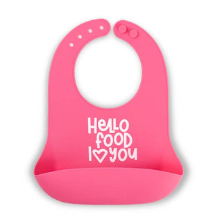 Bella Tunno Hello Food I Love You Wonder Bib