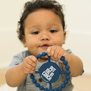 Bella Tunno, Bella Tunno Put Me In Coach Happy Teether - Basically Bows & Bowties