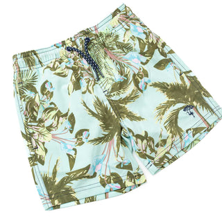 Shade Critters Boys Trunks - Mint Tropics
