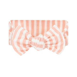 Lou Lou and Company Headband - Brynn
Striped headband with a bow on a white background