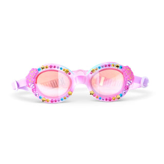 Bling2o Candy Carnival Swim Goggles
Pink swim goggles with colorful embellishments on a white background