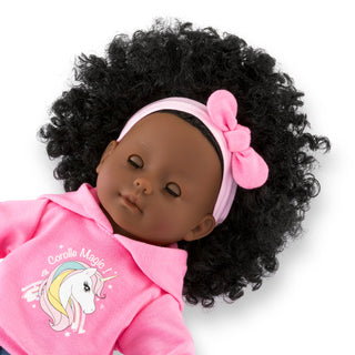 Corolle Maelys 14" Doll
Doll with pink outfit and headband on a white background