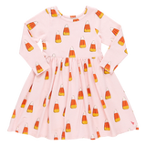 Pink Chicken Girls Organic Steph Dress - Candy Corn, Pink Chicken, Big Girls Clothing, Candy Corn, cf-size-3y, cf-type-dress, cf-vendor-pink-chicken, Dress, Dress for Girls, Dresses for Girls