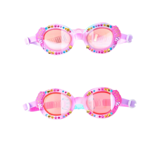 Candy Carnival Kids’ Swim Goggles – Circus Swirl