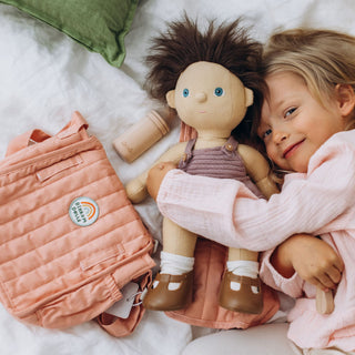 Ollie Ella Carrie Convertible Changing Set - Rose