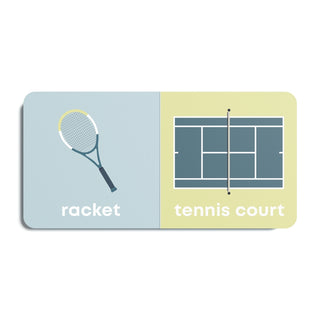 Left Hand Book House Board Book - Tennis Baby