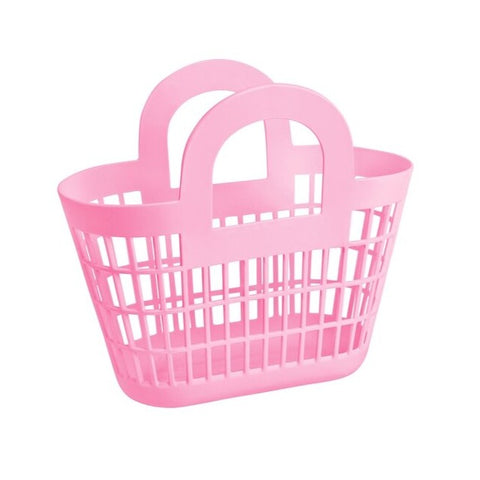 Sun Jellies Rosie Basket - Bubblegum Pink