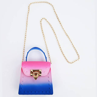 Sparkle Sisters Tie Dye Jelly Studded Purse - Hot Pink, Sparkle Sisters, cf-type-handbags, cf-vendor-sparkle-sisters, Handbag, Hot Pink, Jelly Bag, Purse, Sparkle Sisters by Couture Clips, Sp