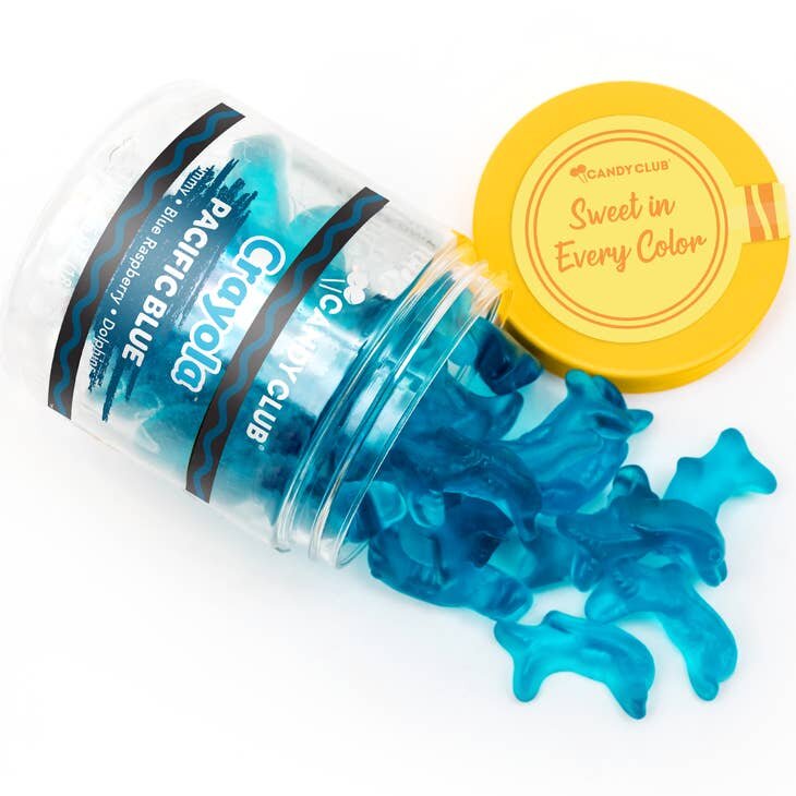 Candy Club Crayola® Collection Gummy Candy Pacific Blue Dolphins