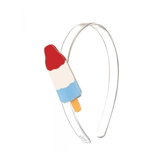 Lilies & Roses Popsicle Red & Blue Headband, Lilies & Roses, 4th of July, 4th of July Hair Accessory, 4th of July Headband, Acrylic Headband, Acryliic, cf-type-headband, cf-vendor-lilies-&-ro