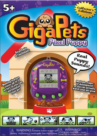 GigaPets Pixel Puppy Collector Edition, GigaPets, Digital Toy, EB Boy, EB Boys, EB Girls, Fidget toy, Giga Pet, GigPets, Puppy, Stocking Stuffers, Tangle, Tangle Toys, Toy, Toys,  - Basically