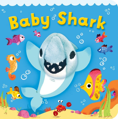 Baby Shark Puppet Board Book, Cottage Door Press, Baby Shark, Board Book, cf-type-print-books, cf-vendor-cottage-door-press, Cottage Door Press, EB Baby, EB Boy, EB Boys, EB Girls, Finger Pup