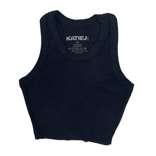 KatieJ NYC Tween Livi Ribbed Tank - Black, KatieJNYC, Black, cf-size-lg-12, cf-size-xl-14, cf-type-top, cf-vendor-katiejnyc, Girls Tank Top, Katie J, Katie J NYC, Livi Tank, Tank, Tank Top, T