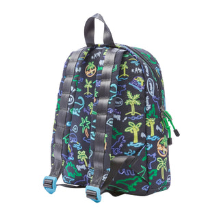 State Bags Kane Kids Mini Travel Backpack - Neon Dino, State Bags, Ages 2-4 Years, Back to School, Backpack, cf-type-backpack, cf-vendor-state-bags, Dino, Dinos, Dinosaur, Dinosaurs, Kane Kid